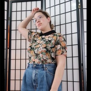 Forever 21 Floral Top